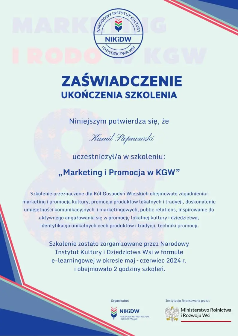 Marketing i Promocja w KGW